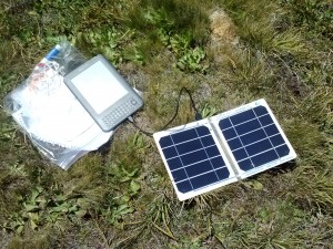 Suntastics solar charger & Kindle