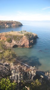 Tinkler's Bay, Nature Conservancy side of Santa Cruz Island