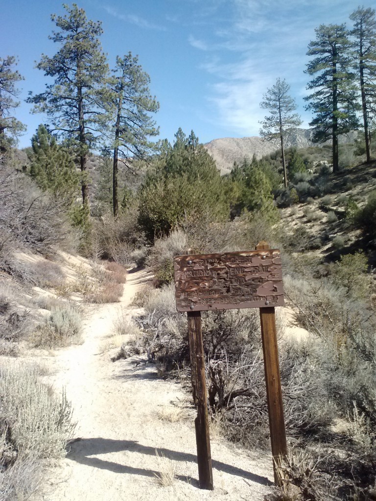 Old PCT sign