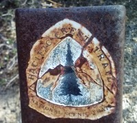 Another old trail post