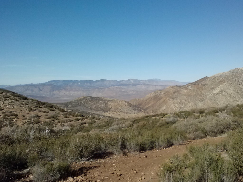 Looking towards San Felipe Valley
