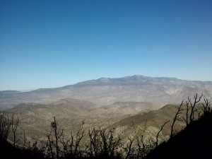 The view north toward Mount San Jacinto