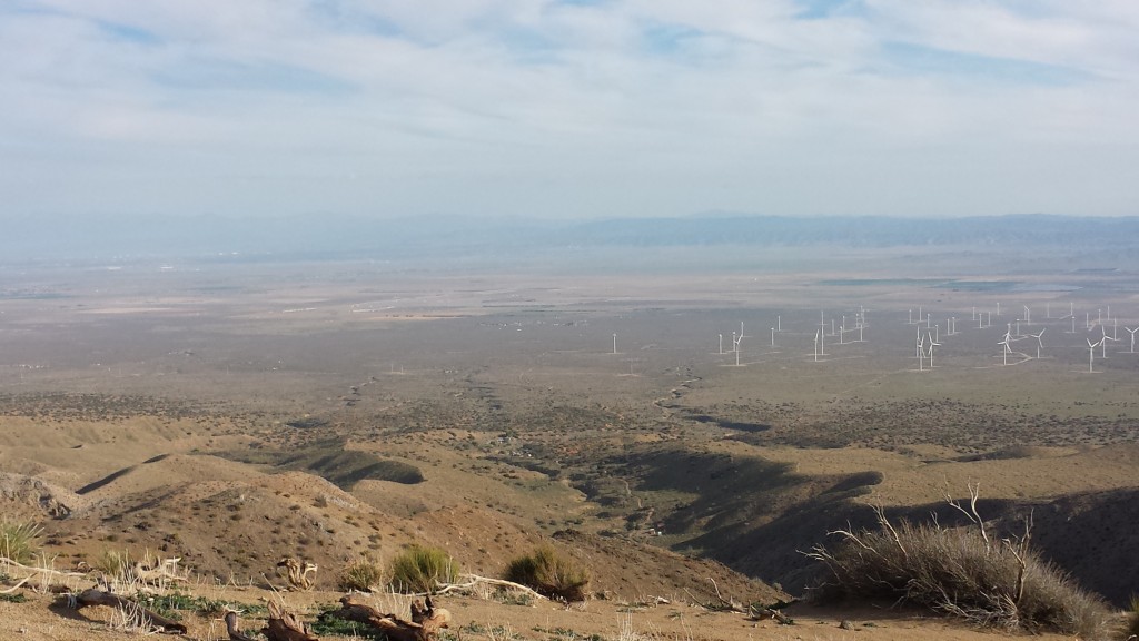 View towards the Mojave Desert