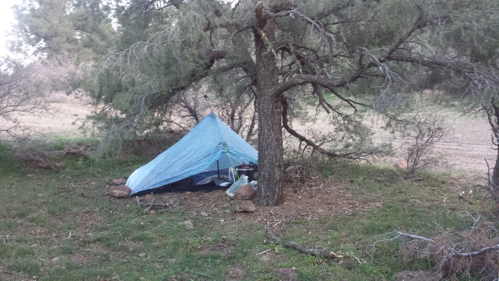 Camp near Golden Oak Spring