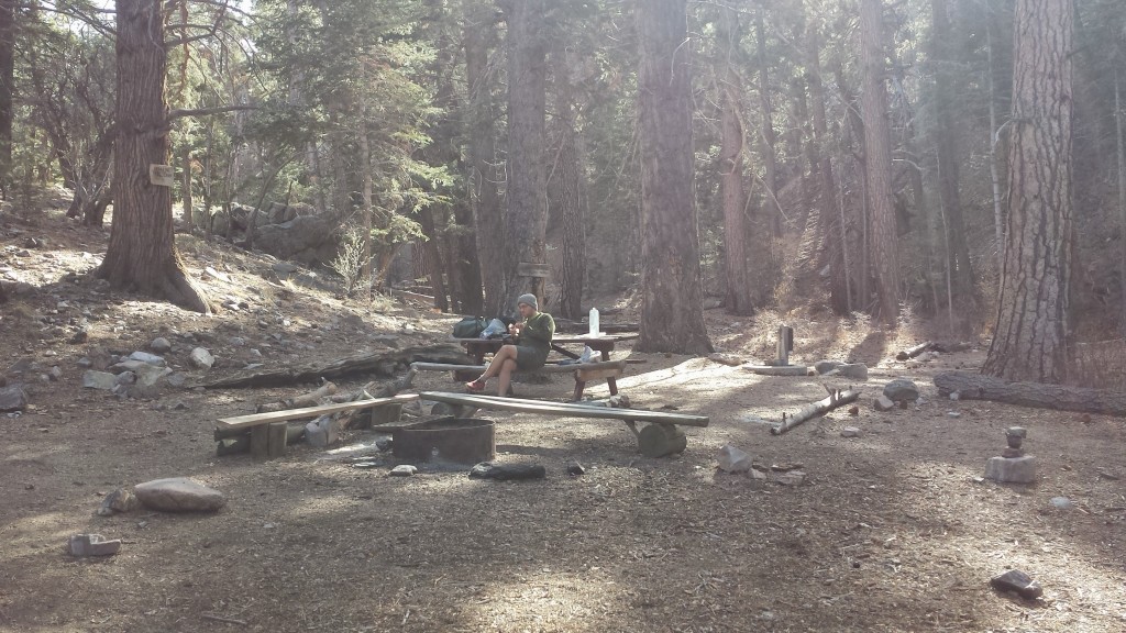 PCT Section C San Bernardino National Forest Arrastre Trail Camp