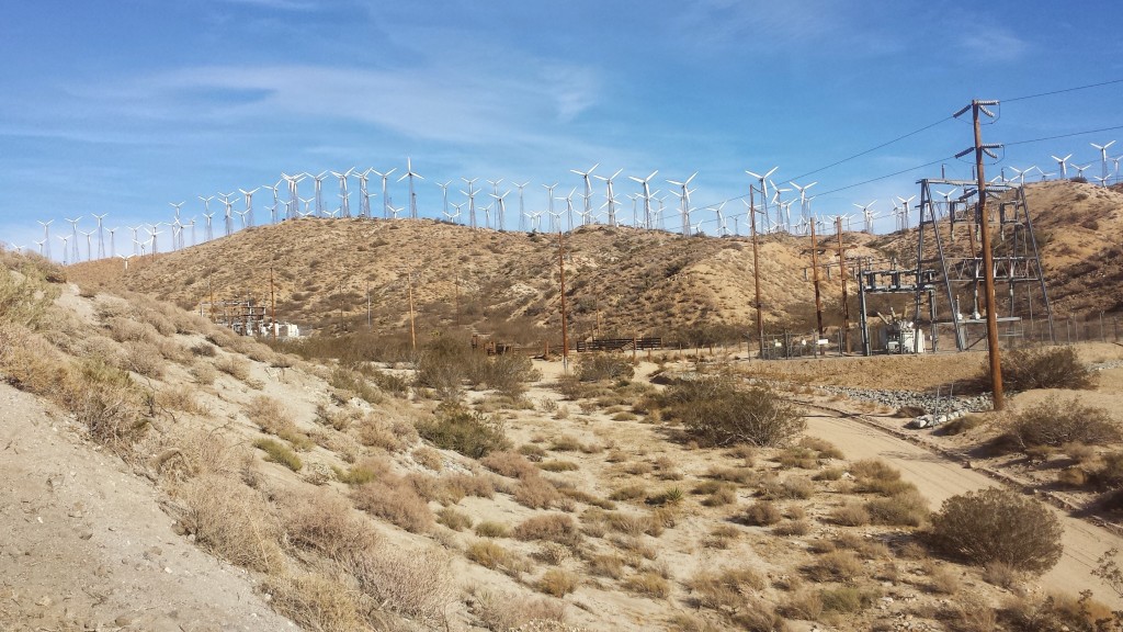 PCT Section C San Gorgonio Wilderness Cabazon Mesa Wind Farm