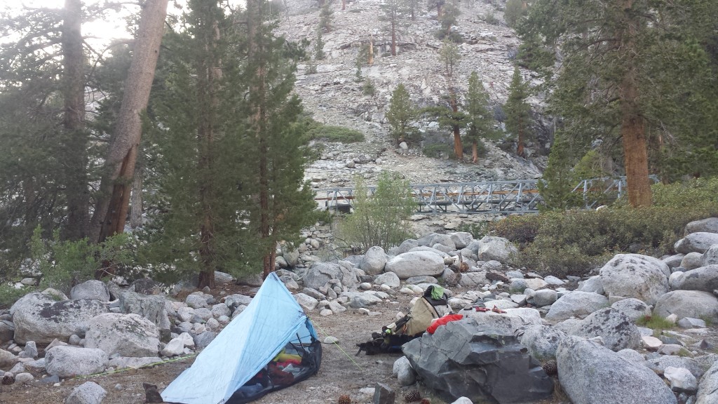 PCT Section H Kings Canyon National Park Piute Creek Camp