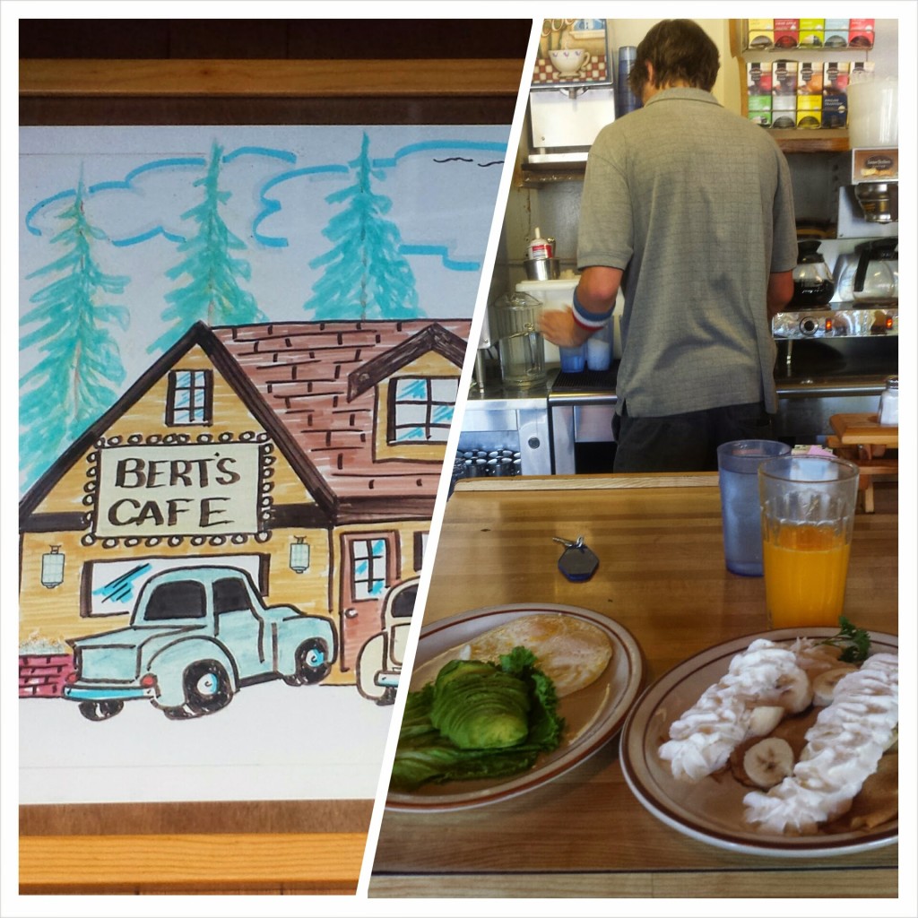 PCT Section K South Lake Tahoe Bert's Cafe