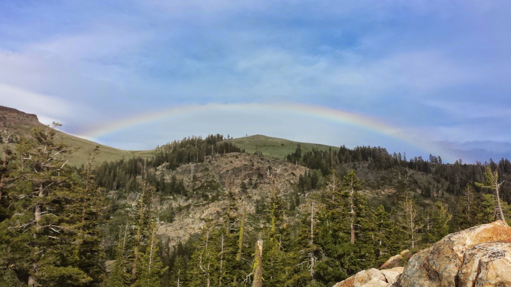PCT Section K Granite Chief Wilderness Tinker Knob Anderson Peak Rainbow