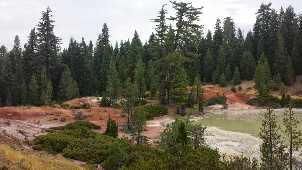 PCT Section N Lassen National Forest Boiling Mud Lake